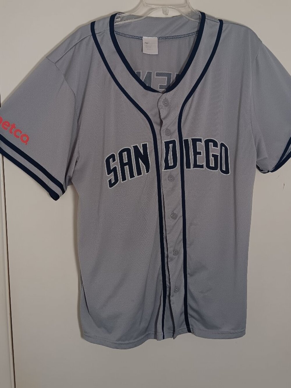 SAN DIEGO Padres carlos Quentin #18 SGA Petco jersey adult L fits XL MLB